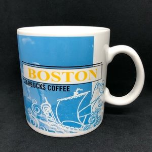 Starbucks 1998 Boston City Mug 16 oz Vintage